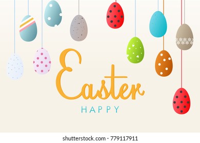 happy Easter. beautiful background for Easter.