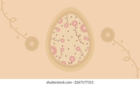 Happy Easter Beautiful background and card 