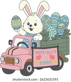 Happy Easter Is Bunny Happy Easter Is Bunny