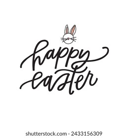 Happy Easter Bunny Clip Art