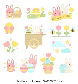 Happy Easter Bunny Clipart for Easter