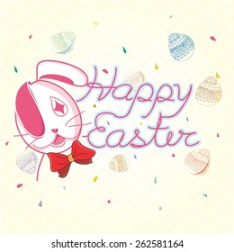  Happy Easter | Easter Bunny Ears Vector art
