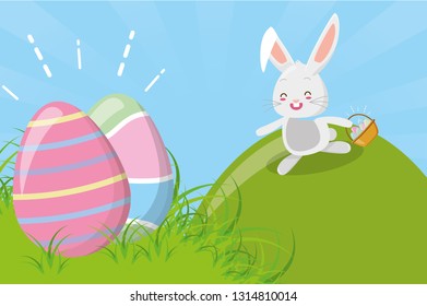 happy easter card
