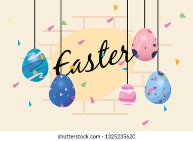 happy easter card