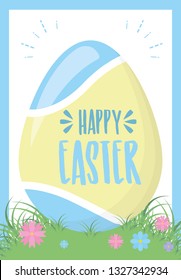happy easter card