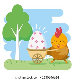 happy easter card