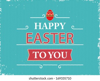 Happy Easter card