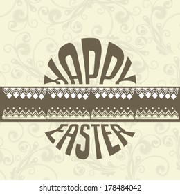 Happy Easter card