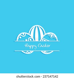 happy easter card
