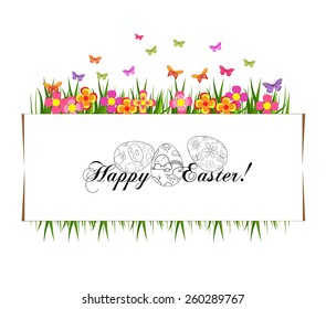 happy easter card