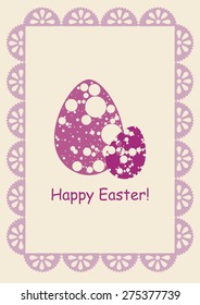 happy easter card