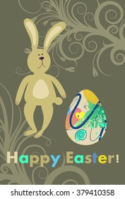 Happy easter card