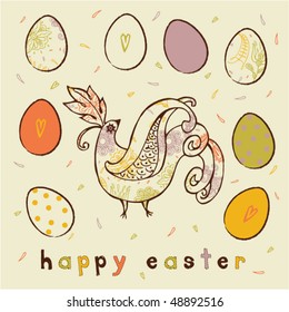 happy easter card