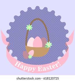 happy easter card