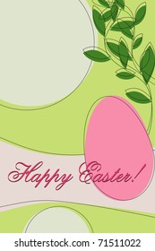 Happy Easter card