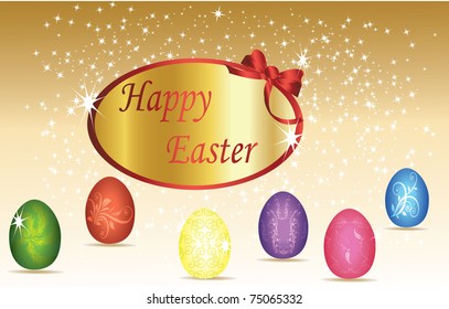 happy easter card