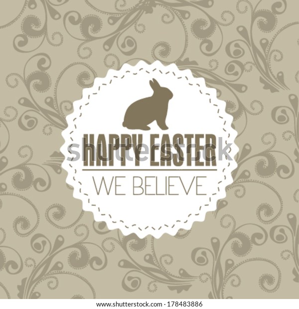 Happy Easter\
card