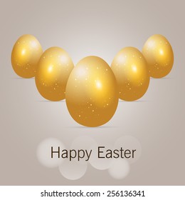 Happy Easter Card background.