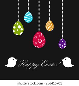 Happy Easter Card background.