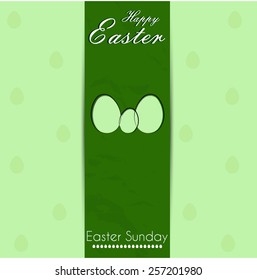 Happy Easter Card background.