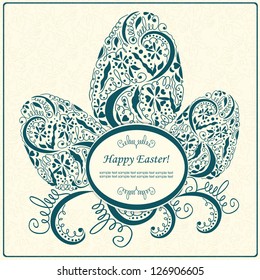 Happy Easter card or frame