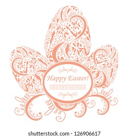 Happy Easter card or frame