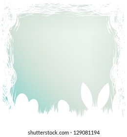 Happy easter card template. And also includes EPS 8 vector