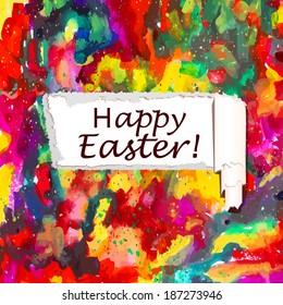 Happy Easter. card. Vector