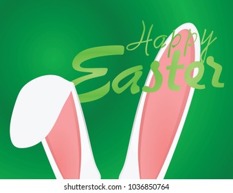 Happy Easter card. vector illustration