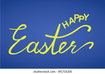 Happy Easter card for your design