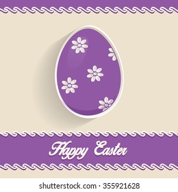 Happy Easter cards. Easter egg