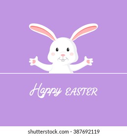Happy easter cards illustration vector.