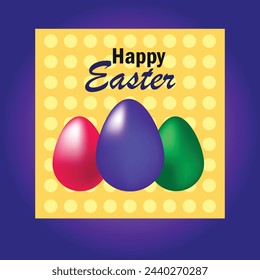 Happy Easter! Celebrate the joyous arrival of spring and the resurrection of Jesus with colorful eggs, fluffy bunnies, and vibrant flowers. Easter brings families together in joyful celebration.