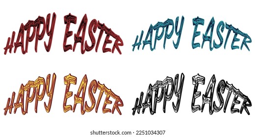 Happy Oaster-Zeichensatz