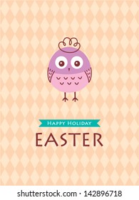 happy easter chicken