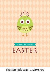 happy easter chicken