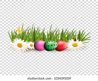 Happy Easter Clip Art Greeting Card Stock Vector (Royalty Free ...