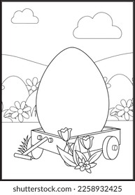 Happy Easter Coloring Pages for Kids