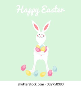 Happy Easter congratulation card