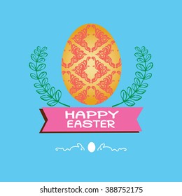 Happy Easter Day Background

