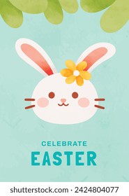 Happy Easter Day. Easter background. Cartoon Vector illustration design for Poster, Banner, Greeting, Card, Post, Cover, Flyer, Promotion. March 31. Christian festival. Easter Sunday celebration.