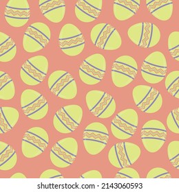 Happy Easter day background. Colorful easter eggs