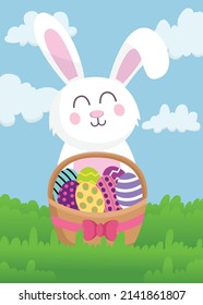 happy easter day background design