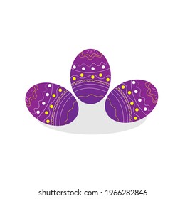 concepto de feliz día de Pascua. vector de ilustración