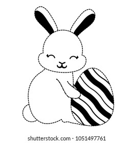 Happy easter day design
