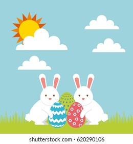 happy easter day design