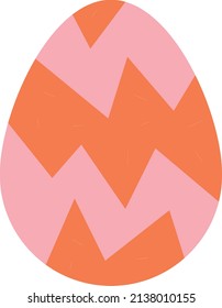 Happy easter day and easter egg 