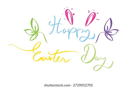 Happy easter day eggs colorful bunny rabbit ear colorful happy easter day eggs rabbit bunny animal spring april month happy easter day greeting season beautiful religion happy easter day egg colorful