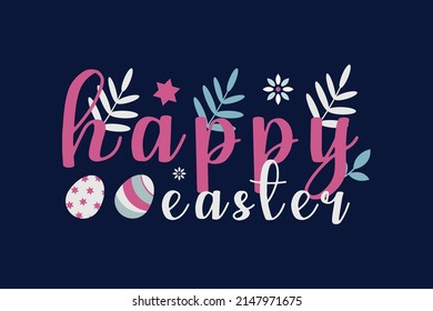 Happy Easter Day Funny Egg T-Shirt Design