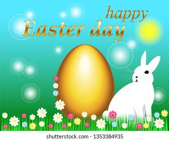 Happy Easter day greeting cards